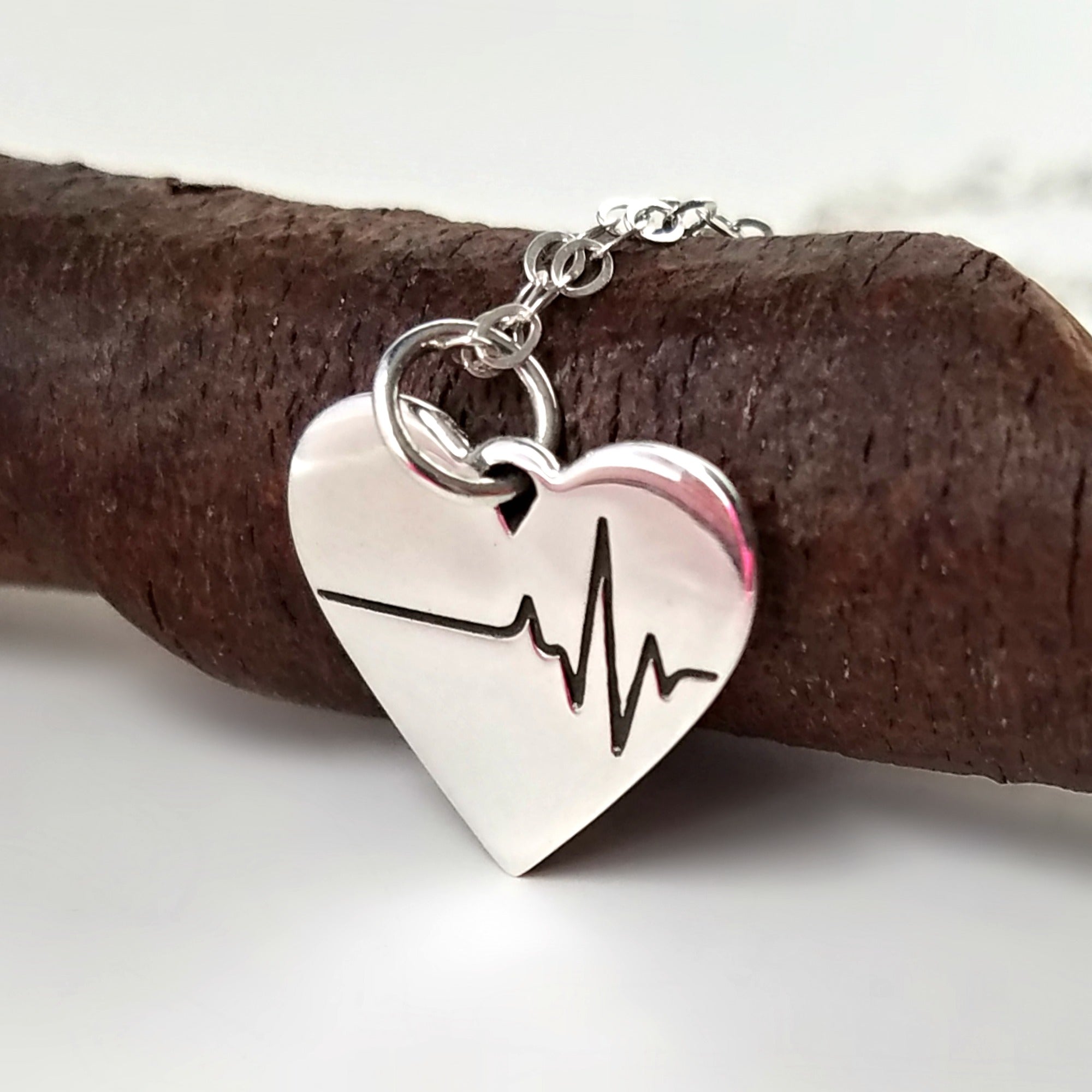 Heartbeat charm hot sale